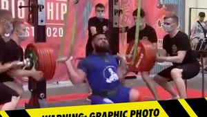 Powerlifting Champ Fractures Both Knees In Horrifying 800-Lb Squat Attempt