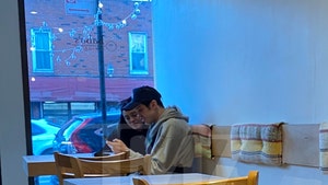 Pete Davidson and Chase Sui Wonders Snuggle Up Waiting For Food In New York City