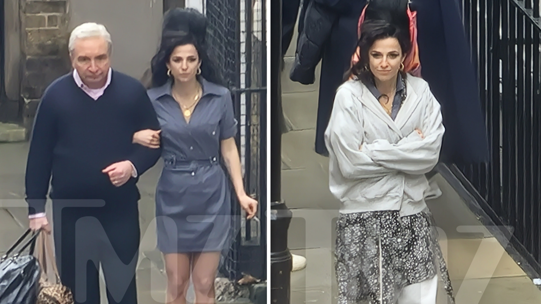 Marisa Abela Films Scene in Costume As Amy Winehouse for Biopic Film
