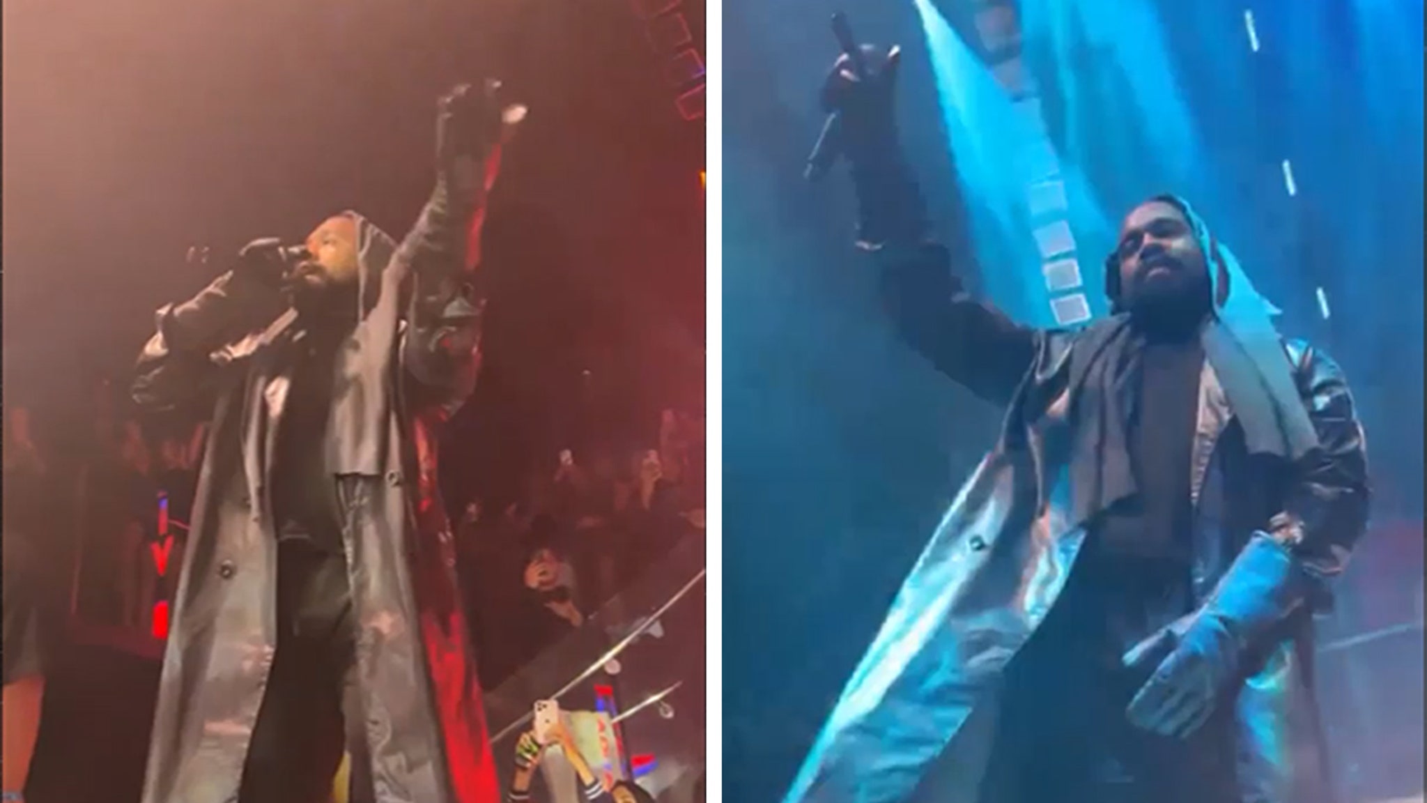 Kanye West Holds Surprise Performance During DJ Khaled’s Set At Miami Club