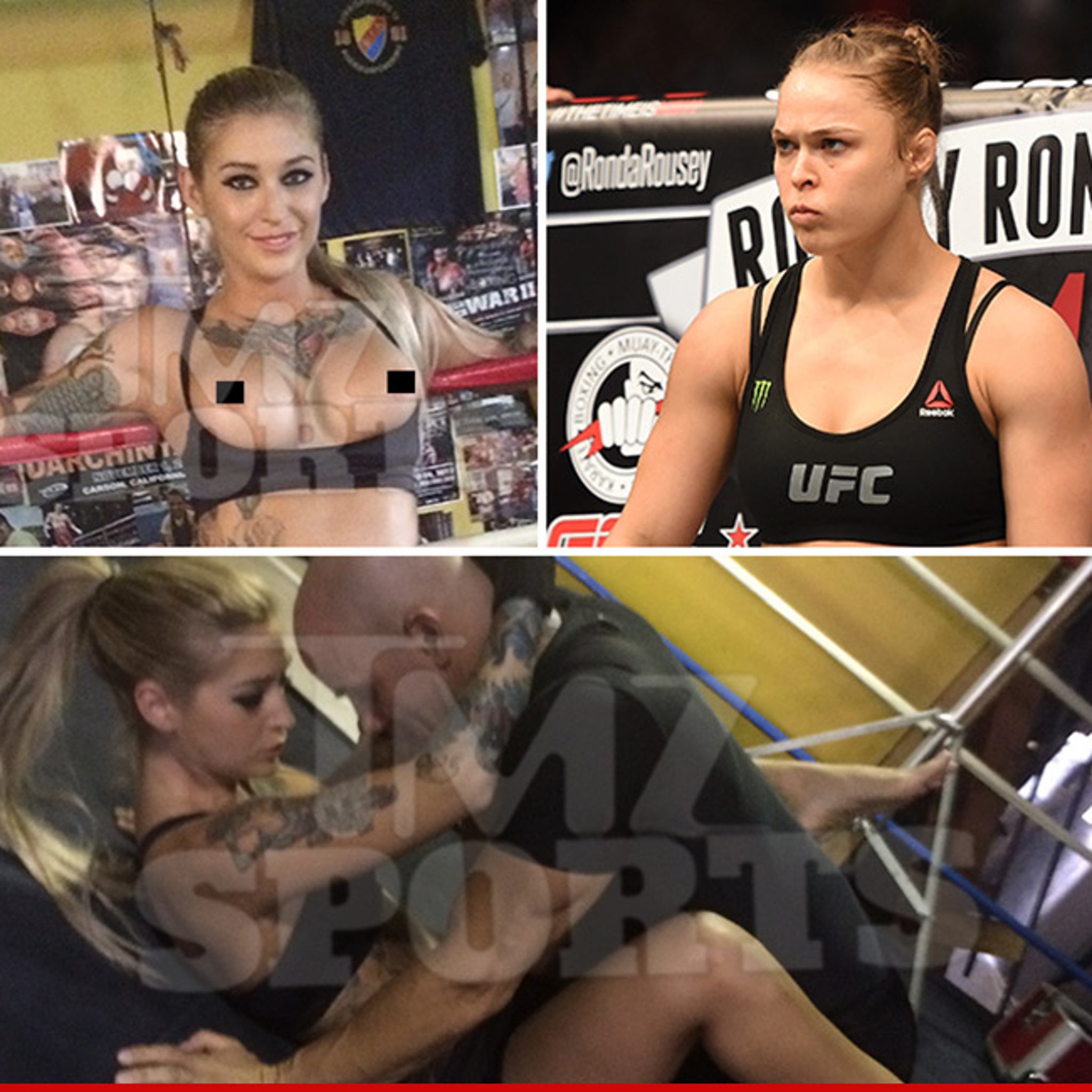 Wwe Star Ronda Rouse Porn Video - Ronda Rousey -- Hardcore Porn Parody ... 'Ronda ArouseMe'