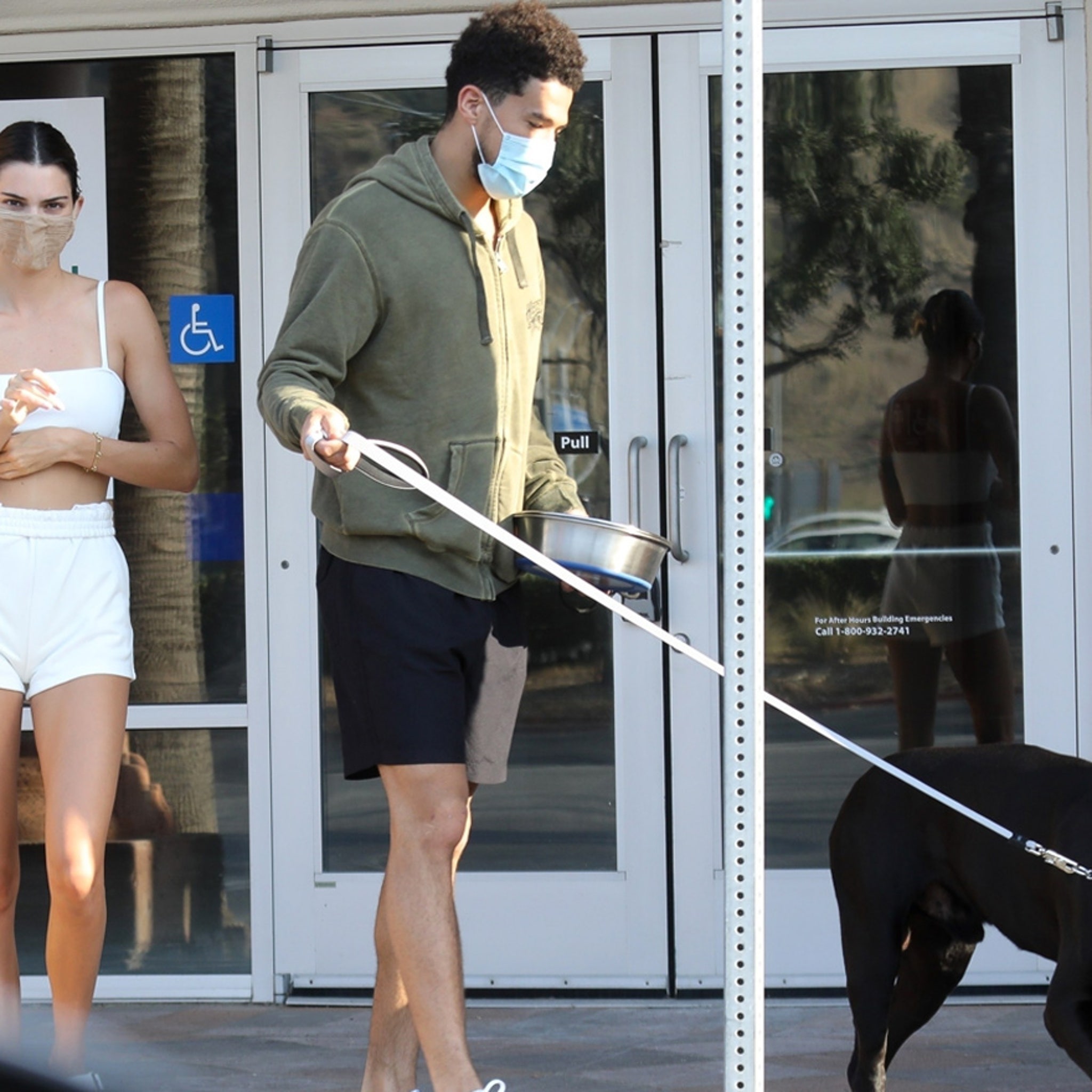 Kendall Jenner's Malibu Doggy Run with Devin Booker, Post-Bubble Couple!