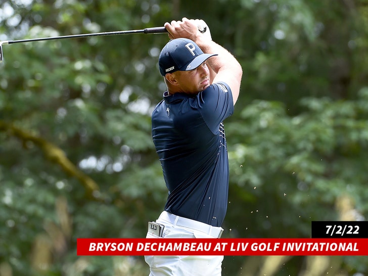 Bryson DeChambeau at LIV Golf Invitational