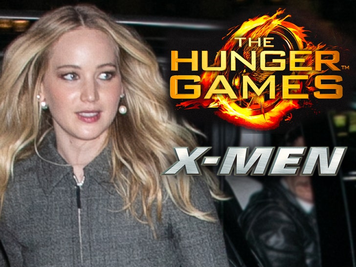 jennifer lawrence hunger games xmen