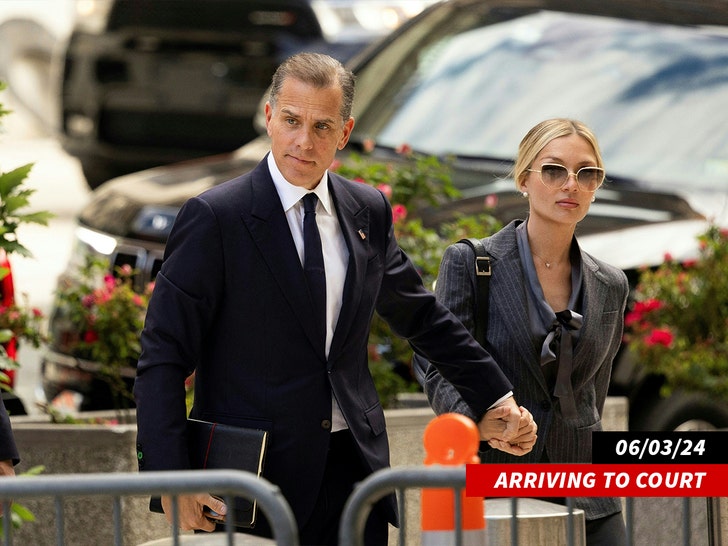 hunter biden arriving to court