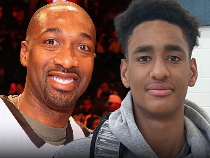 gilbert arenas alijah arenas happy main getty instagram composite