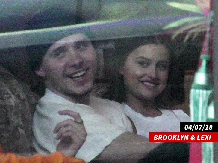 Brooklyn Beckham Lexi Wood backgrid