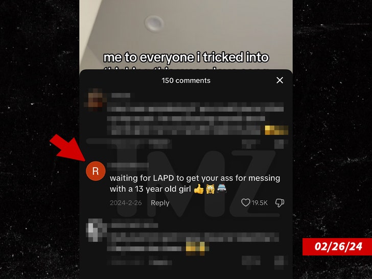 D4VD Video y comentario del usuario Tiktok 4