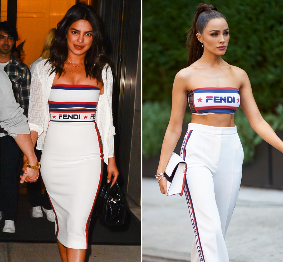 Priyanka Chopra (36) vs. Olivia Culpo (26) -- Fendi Females Edition