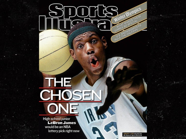 Bronny James Is On 'Sports Illustrated' Cover Like Dad LeBron