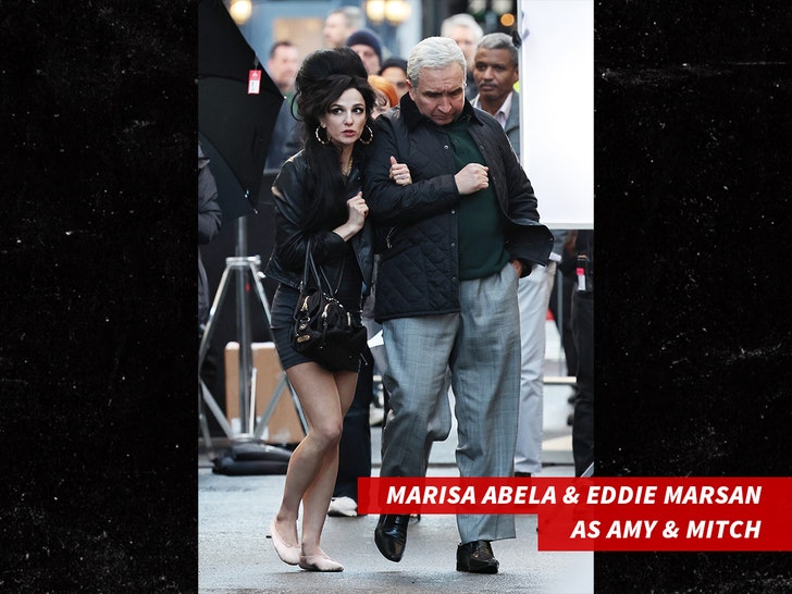 New photos of actress Marisa Abela as Amy Winehouse in upcoming biopic 'Back  to Black' - Good Morning America
