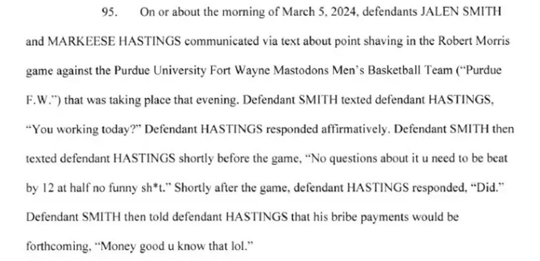 Basketball Sports Betting Indictment Texts 6