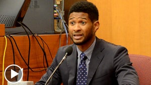 Usher Testifies -- My Ex-Wife Attacked and SPIT on My Girlfriend!!