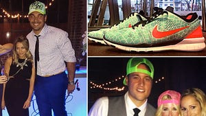 Matt Stafford -- JUST DID IT ... Nike Giveaway At Wedding Bash