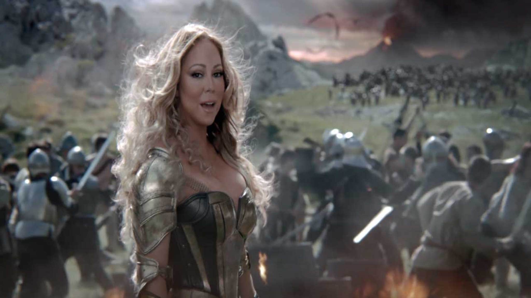 Mariah Carey -- Flash in the Pan for Game of War Commercial (VIDEO)