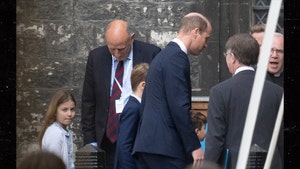 Prince William, Kate Middleton and Kids Arrive at Coronation Rehearsal