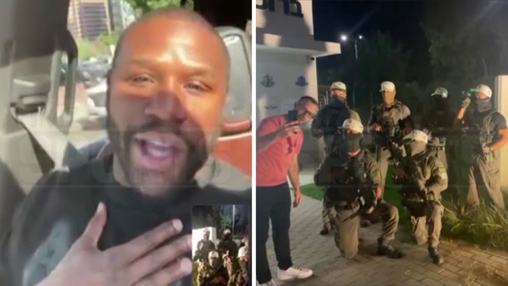 Floyd Mayweather Video Chats Israeli Special Forces Unit, Expresses Support