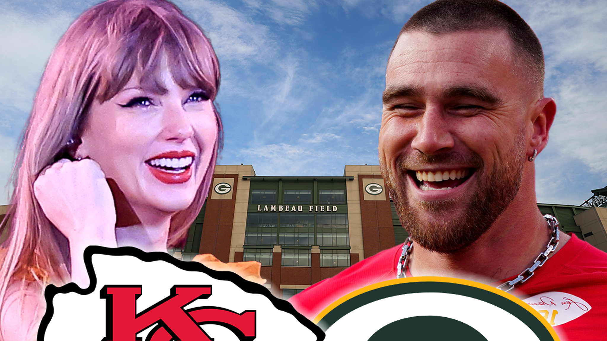 Taylor Swift Attends Travis Kelce’s Chiefs Game Against Packers at Lambeau