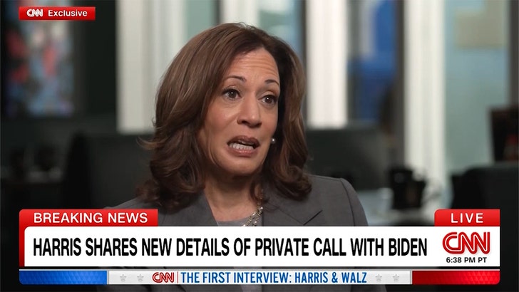 Kamala Harris Recalls Moment President Biden Told Her He Was Dropping Out of Race