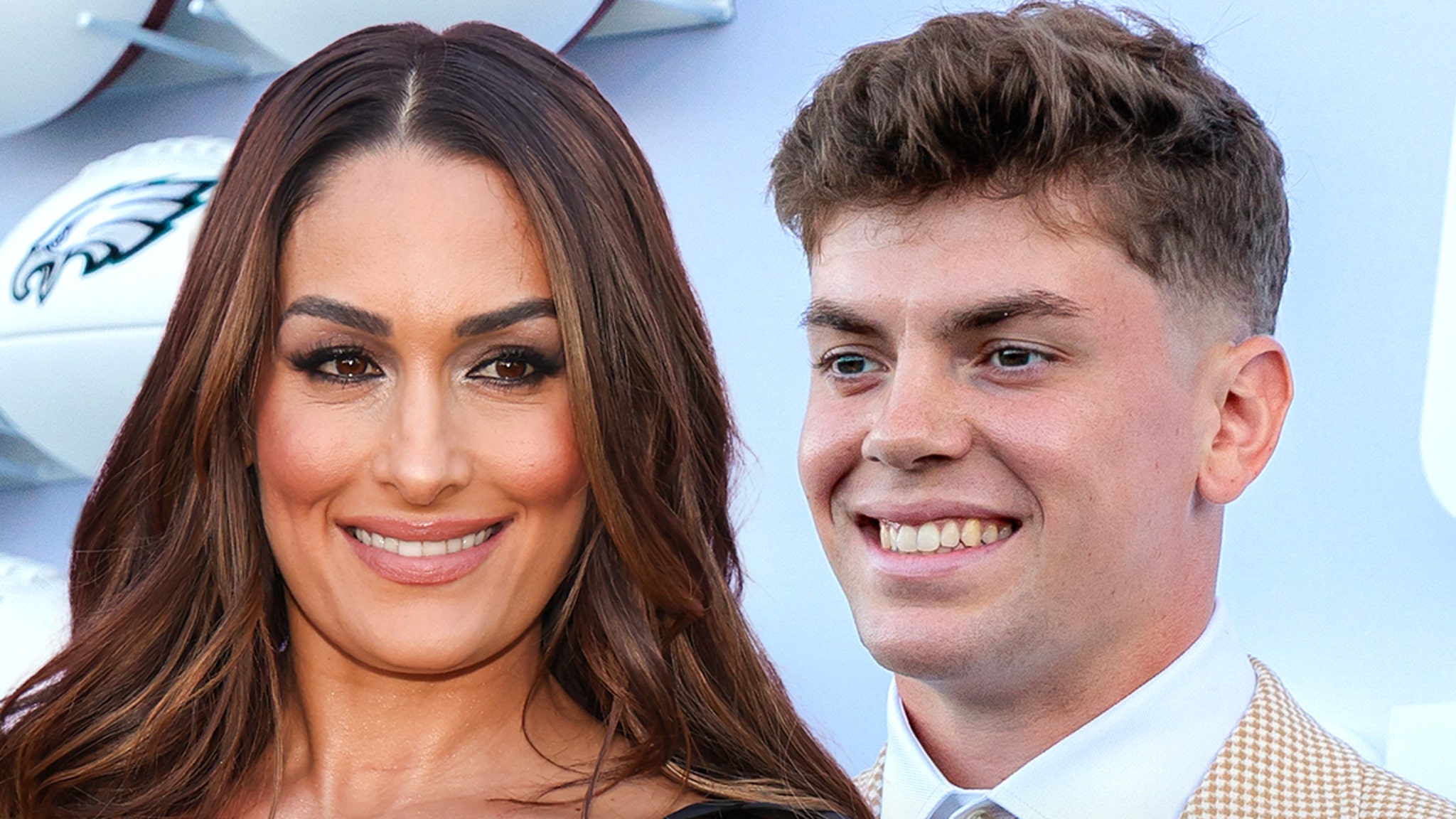 Nikki Bella en Cooper DeJean van Eagles zijn nonchalant aan het daten