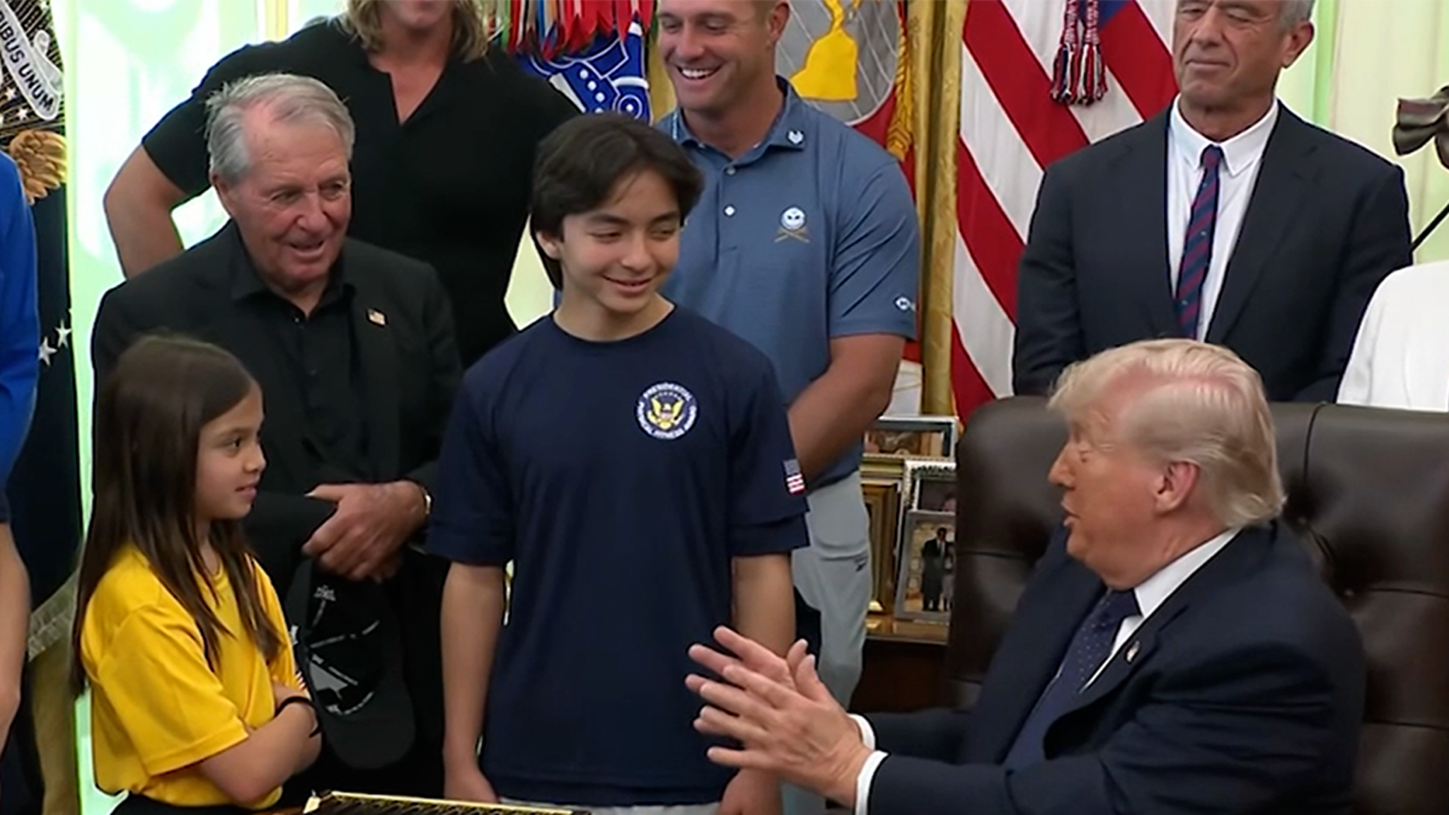 Donald Trump Tells Little Girl She's Too Short to Pursue Volleyball, on Video