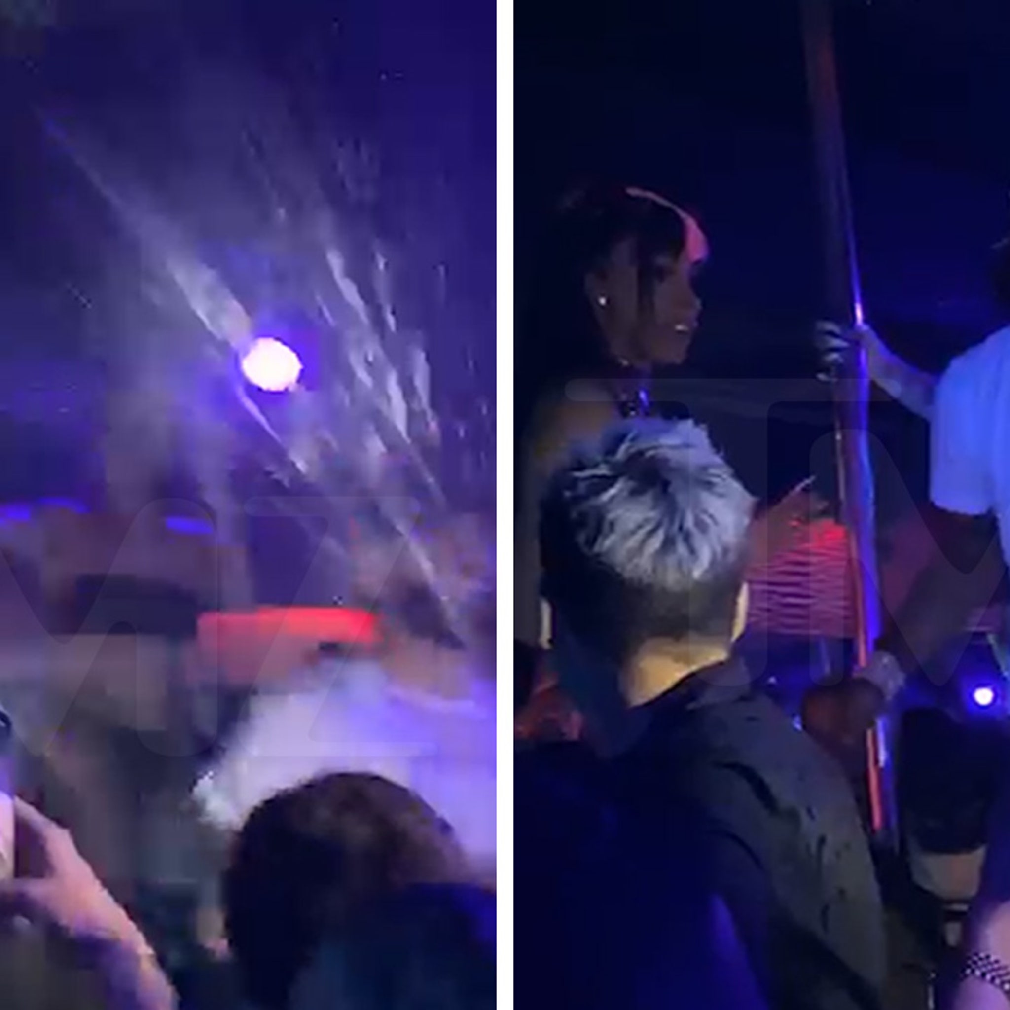 Offset Throws Flying Punch at Strip Club After Cardi B Gets Sprayed