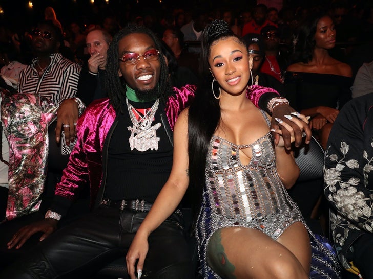 Cardi B and Offset Together