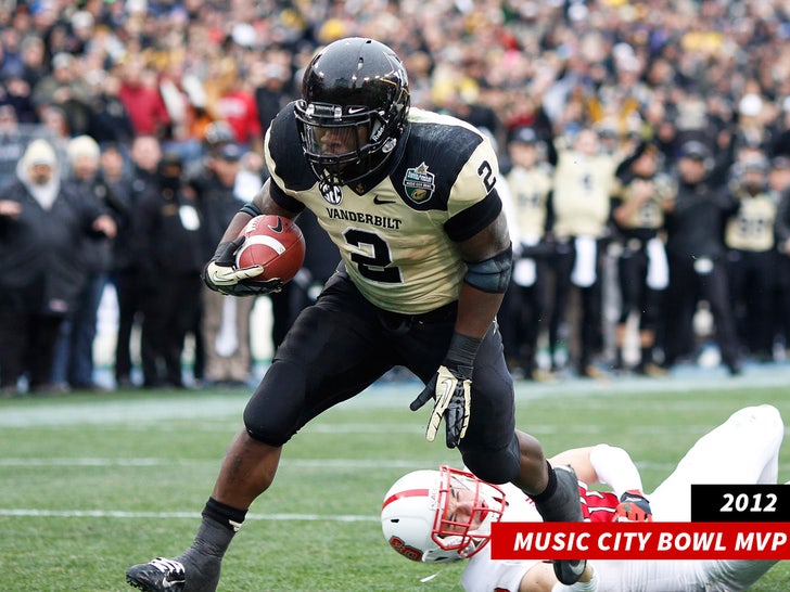 Zac Stacy 2012 Music City Bowl MVP