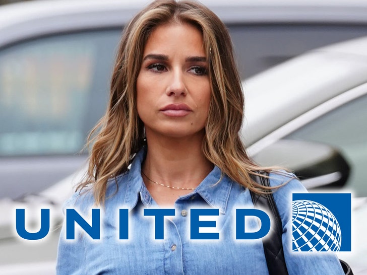 jessie james decker, united airlines