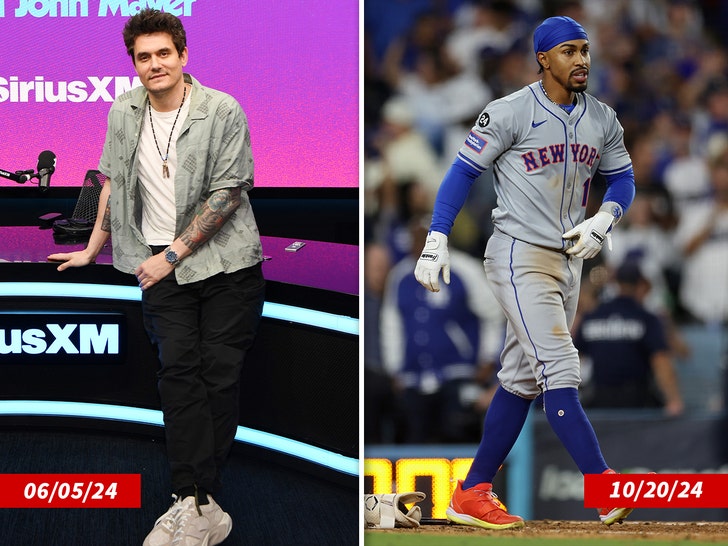 john mayer and Francisco Lindor getty 1