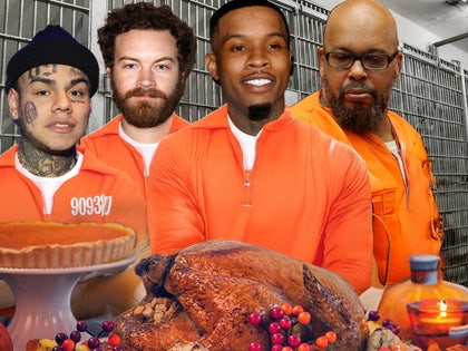 prisoners thanksgiving redo Diddy, Tekashi, Suge Knight the Menendez brothers danny masterson, tory Lanez