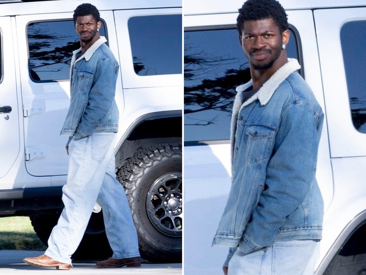 Lil Nas X Makes First Public Appearance Since Naked Arrest
