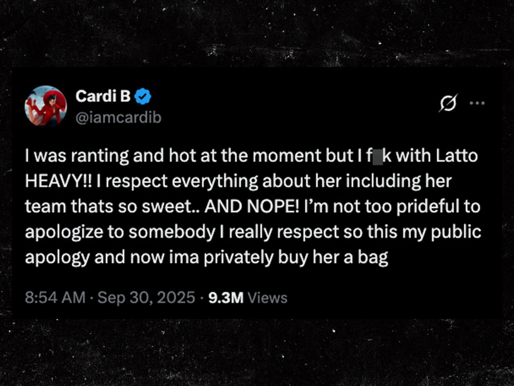 sub cardi b latto x
