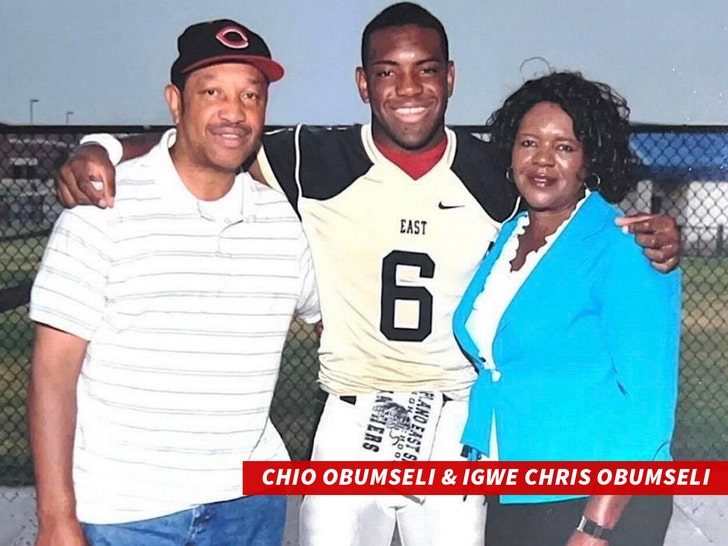 Chio Obumseli and Igwe Chris Obumseli
