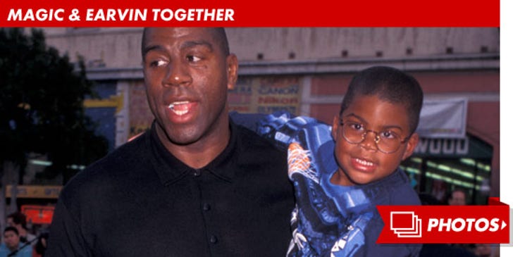 Magic Johnson on learning to accept his gay son: 'He changed me