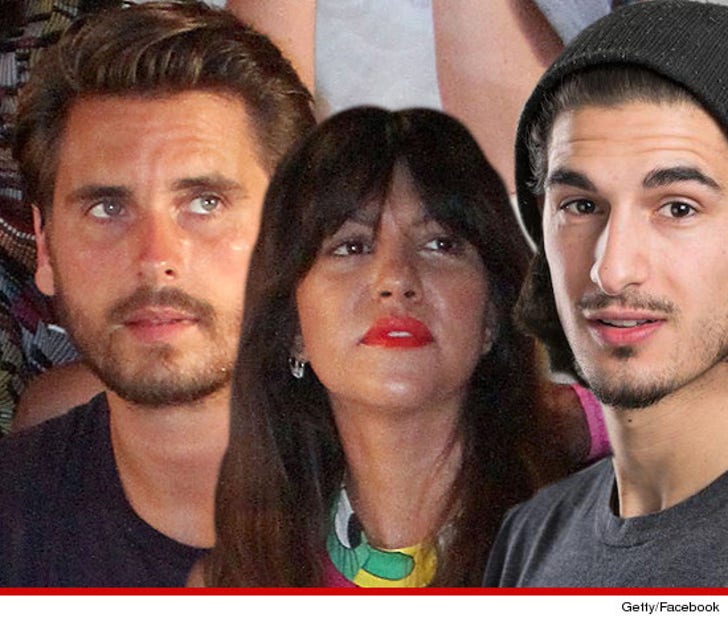 Kourtney Kardashian -- Phony Paternity Case Is A Money Grab :: 1025-scott-disick-kourtney-kardashian-3