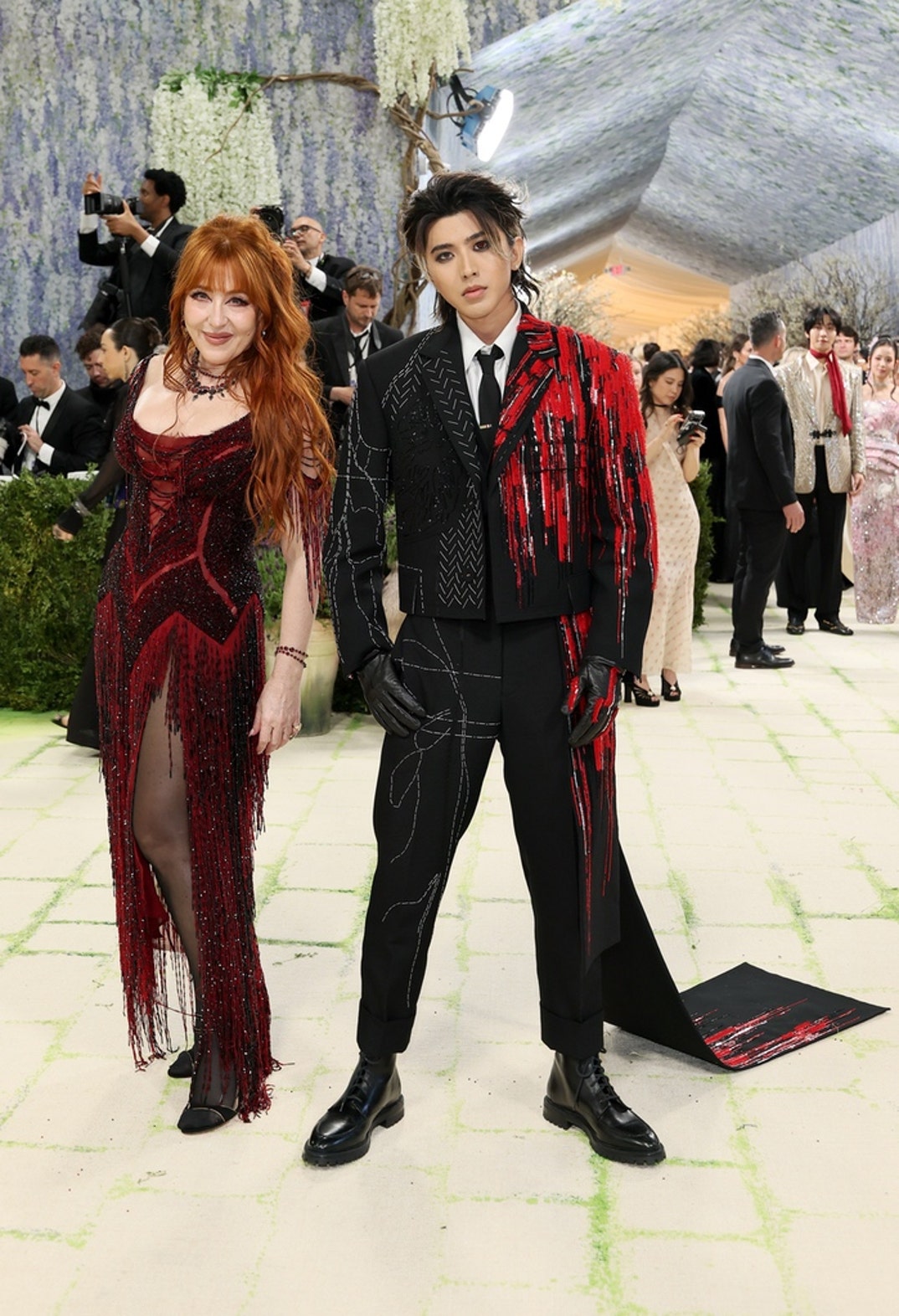 Charlotte Tilbury and Cai Xukun