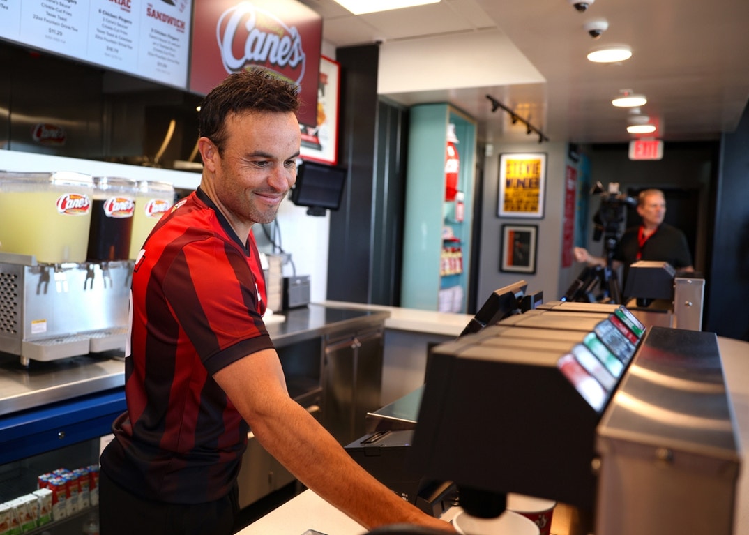 Landon Donovan Raising Canes 6