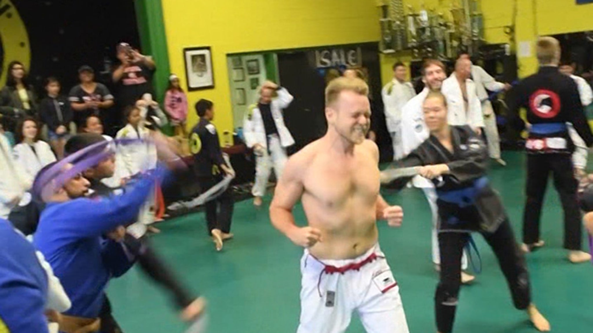Spencer Pratt Gets Whipped Hard in Jiu-Jitsu Class