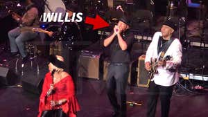 Bruce Willis Plays Harmonica, Sings During Jazz Show in Harlem
