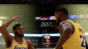 bronny james and lebron james nba2k25