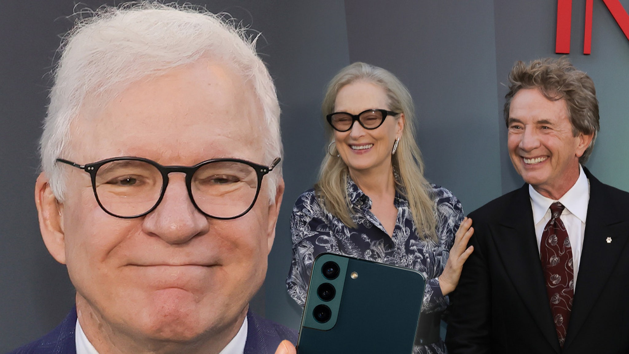 Steve Martin se burla de los rumores de citas entre Martin Short y Meryl Streep