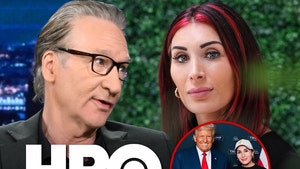 laura loomer and bill maher and donald trump getty x 2