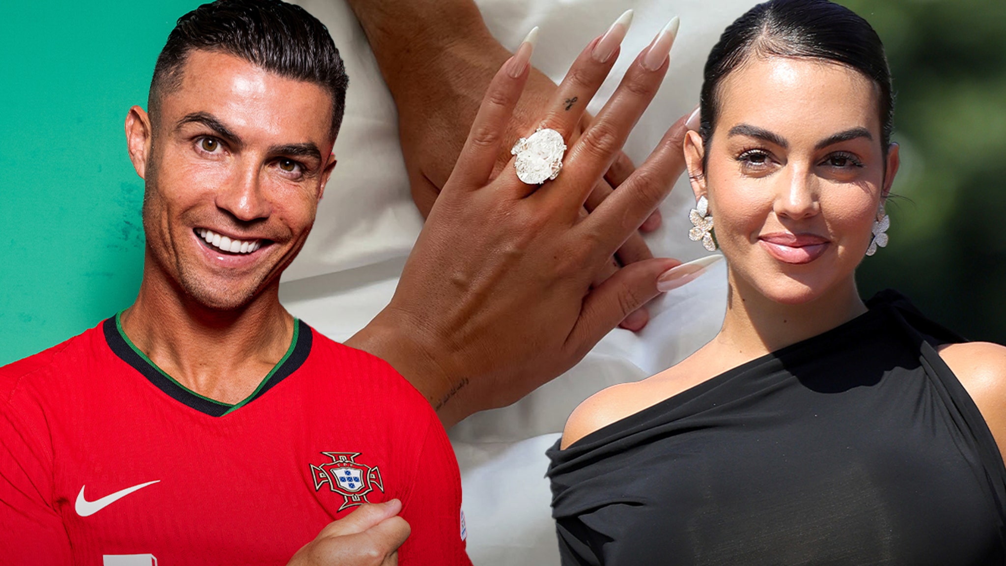 Cristiano Ronaldo Proposes To Georgina Rodriguez With Enormous Diamond Ring