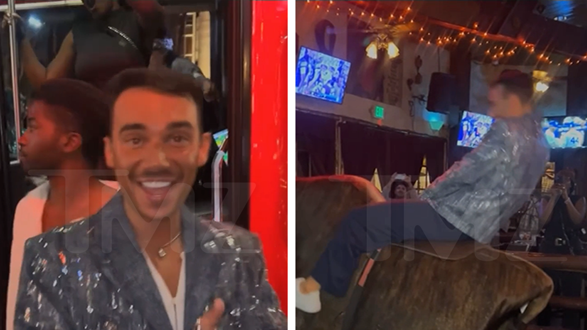 Influencer Landon Romano Hunts for Boyfriend on TMZ After Dark Tour