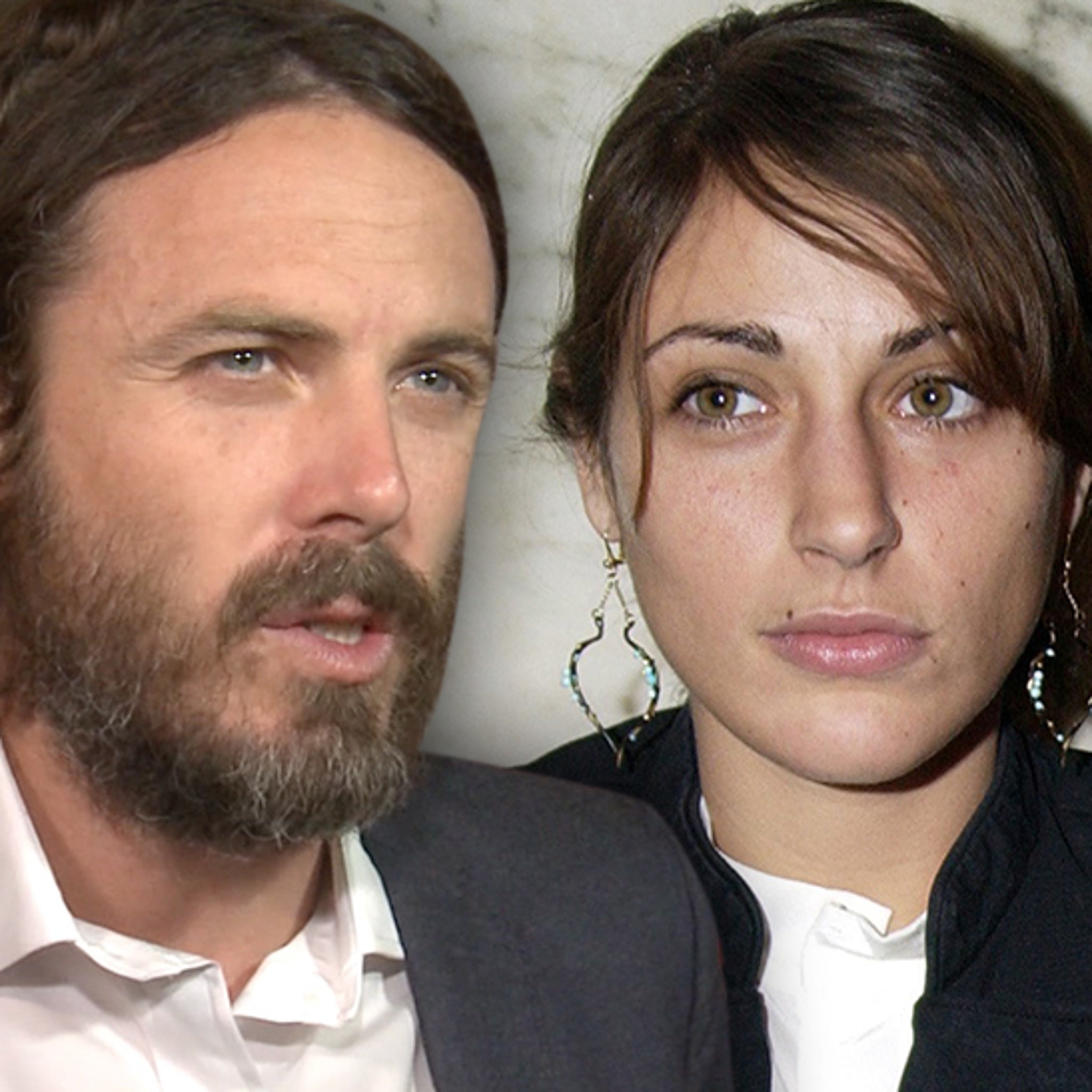 Casey Affleck seems UPSET with girlfriend as they have row in