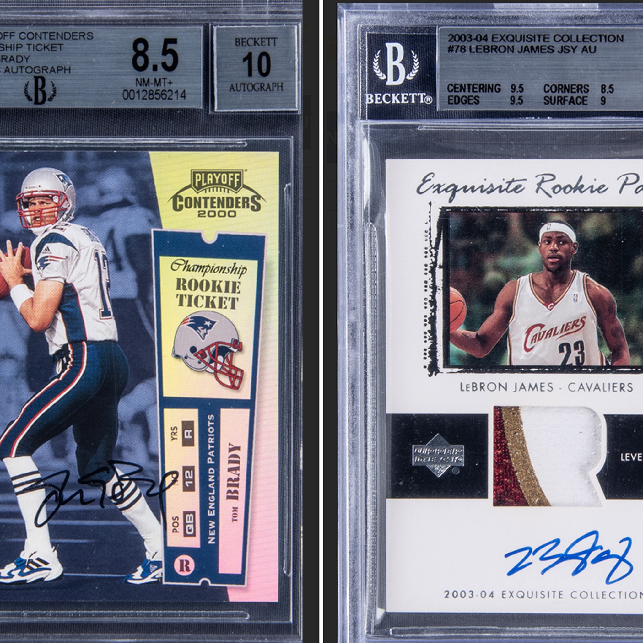 Holy Grail' Of Tom Brady Rookie Cards Gets Record $2.25