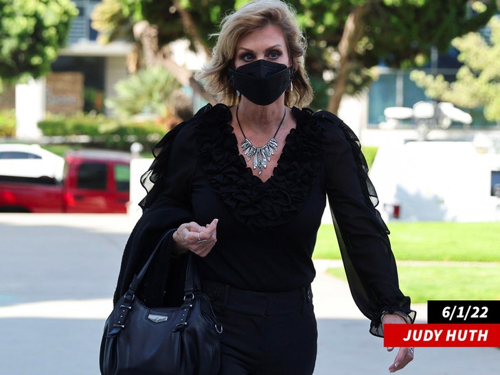 judy huth arriving to court