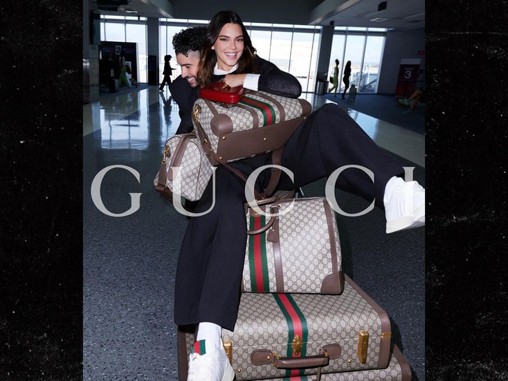 Kendall Jenner And Bad Bunny's Chemistry Is Star Of Gucci's Campaign