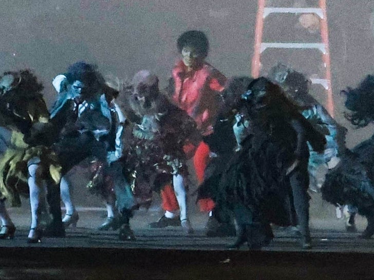 Michael Jackson's Nephew Jaafar Turns Zombie For 'Thriller' in MJ Biopic